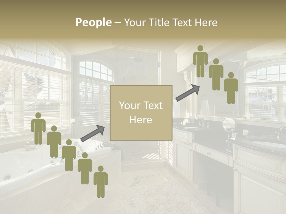 Closeup Two Yellow PowerPoint Template