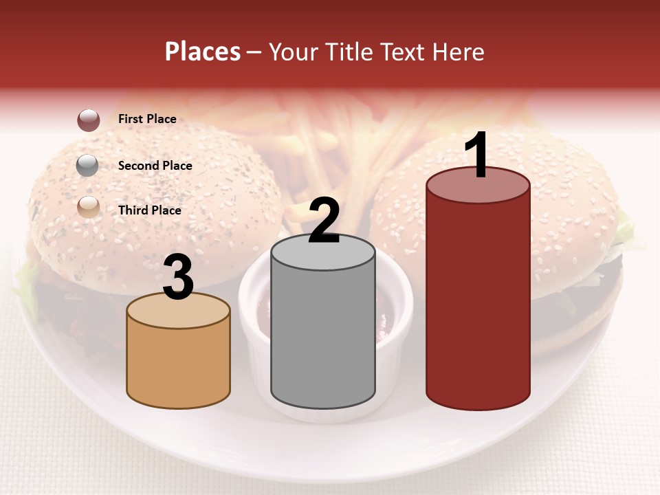 Burger Junk Drink PowerPoint Template