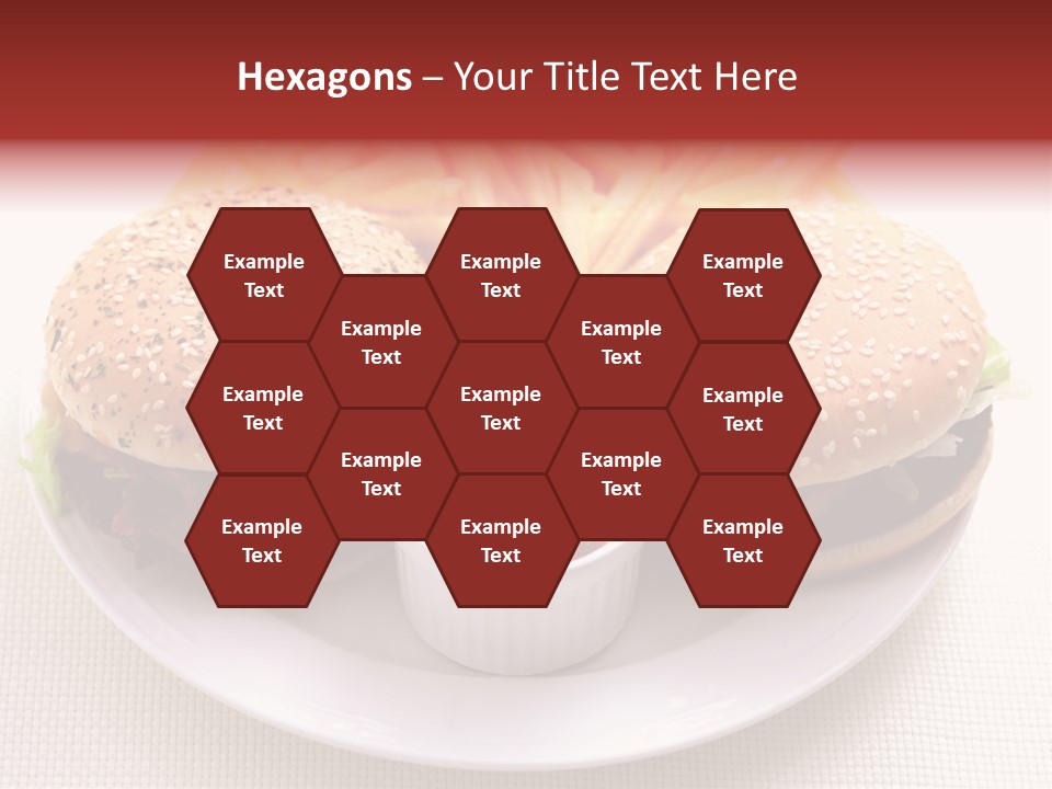 Burger Junk Drink PowerPoint Template