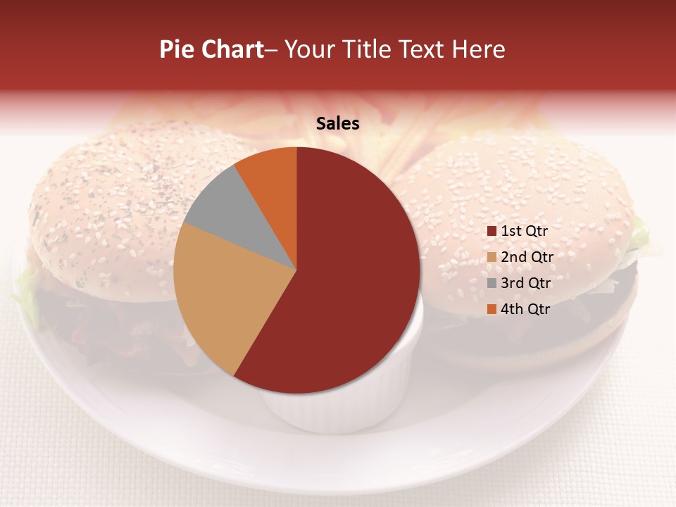 Burger Junk Drink PowerPoint Template