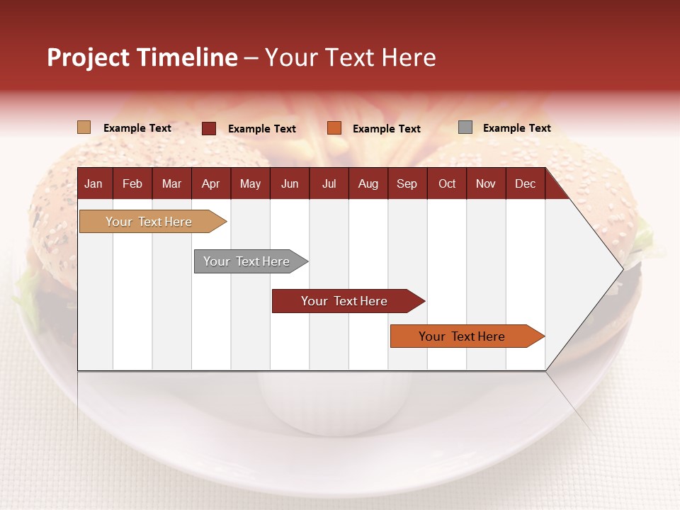 Burger Junk Drink PowerPoint Template