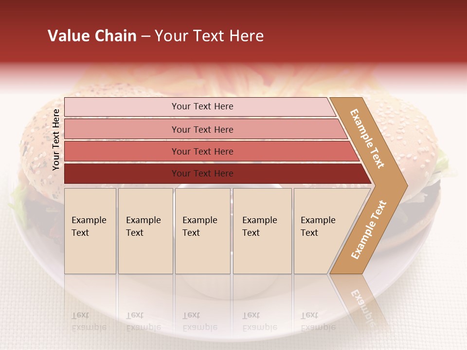 Burger Junk Drink PowerPoint Template