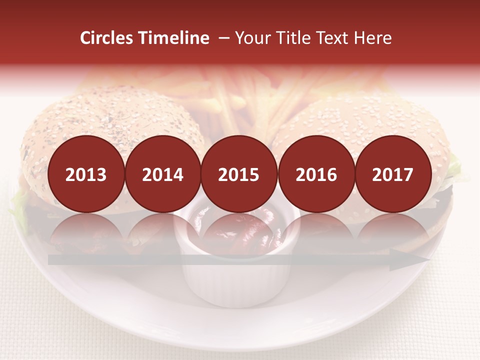 Burger Junk Drink PowerPoint Template