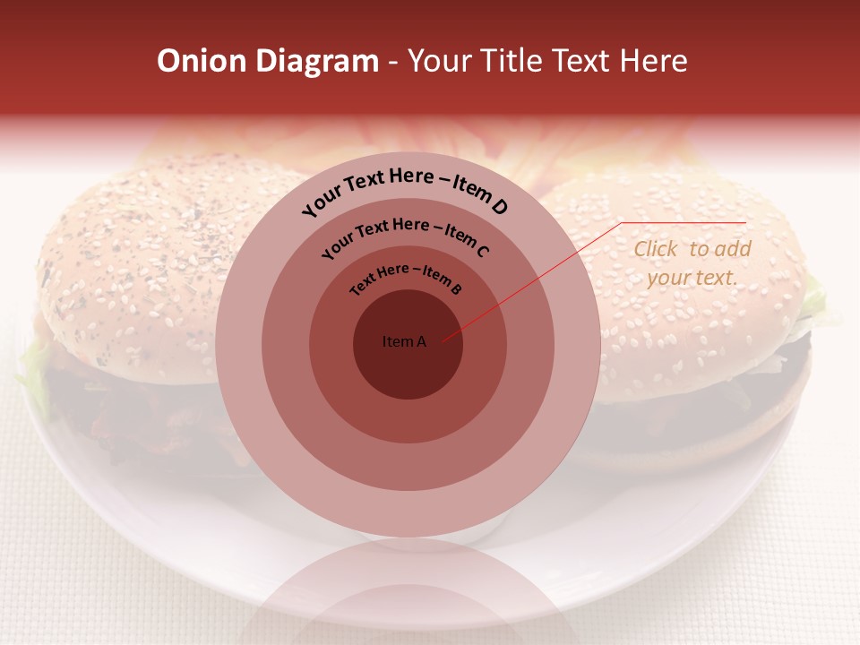 Burger Junk Drink PowerPoint Template
