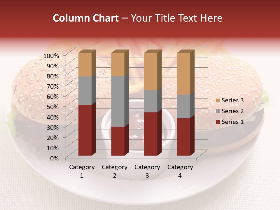 Burger Junk Drink PowerPoint Template