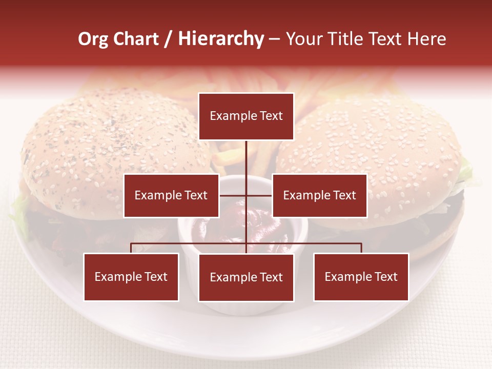 Burger Junk Drink PowerPoint Template