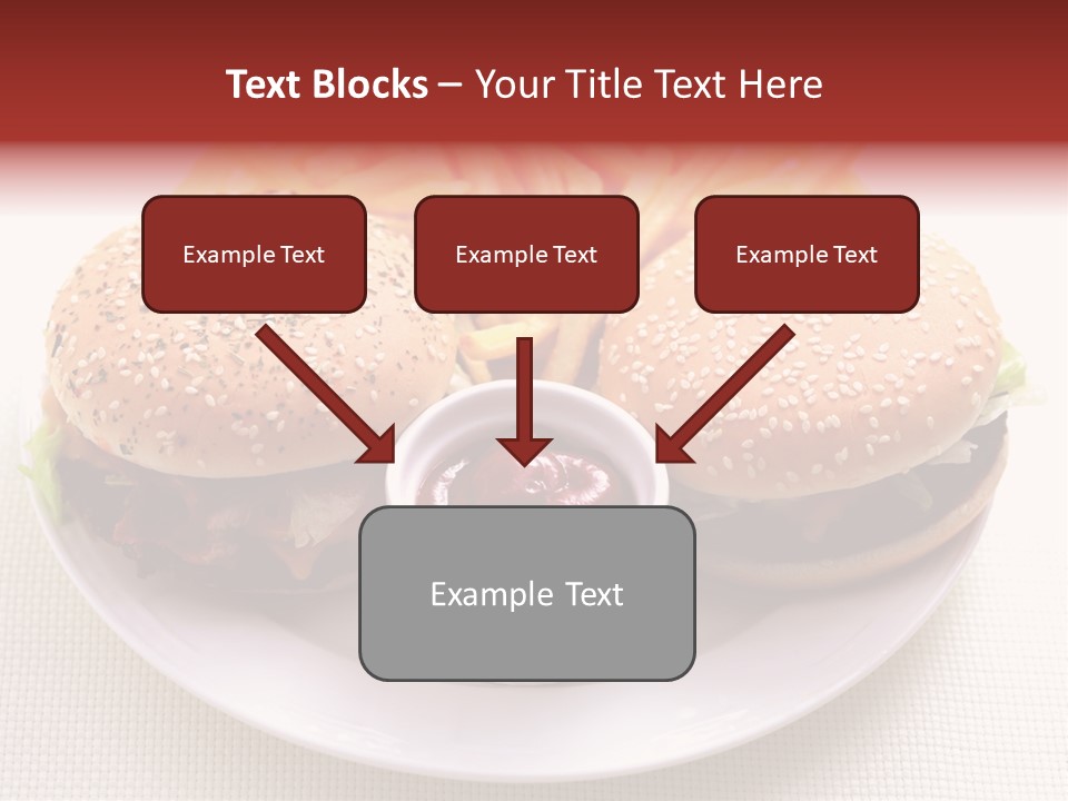 Burger Junk Drink PowerPoint Template