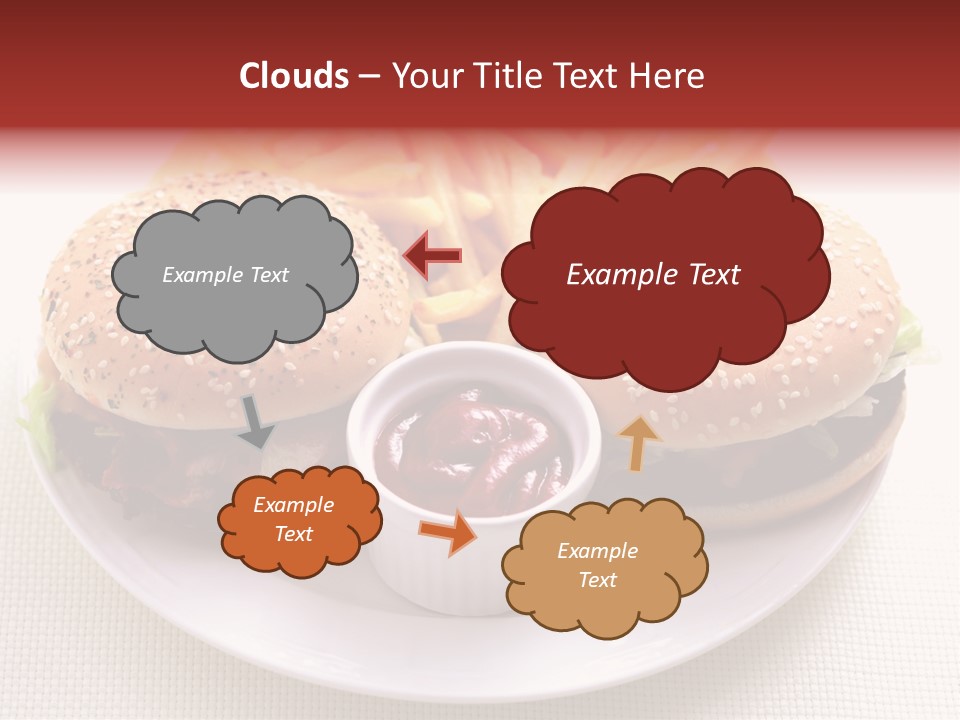 Burger Junk Drink PowerPoint Template