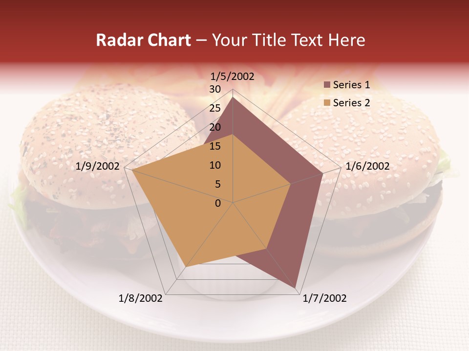 Burger Junk Drink PowerPoint Template