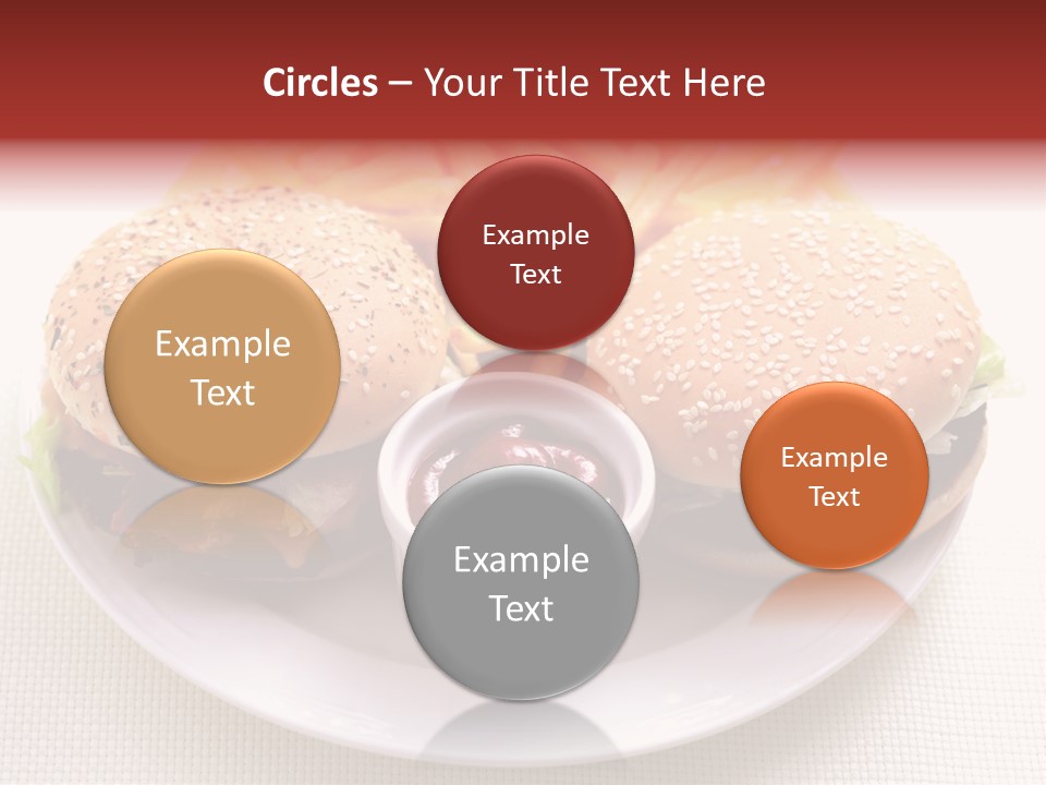 Burger Junk Drink PowerPoint Template