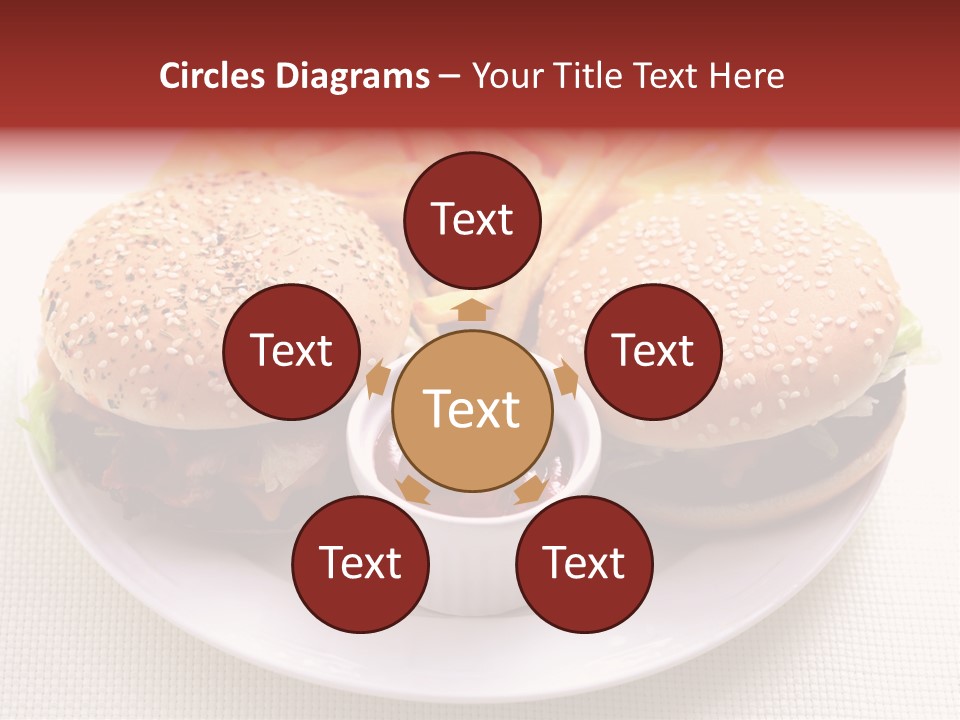 Burger Junk Drink PowerPoint Template