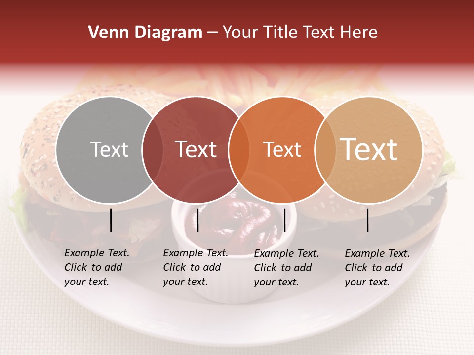 Burger Junk Drink PowerPoint Template