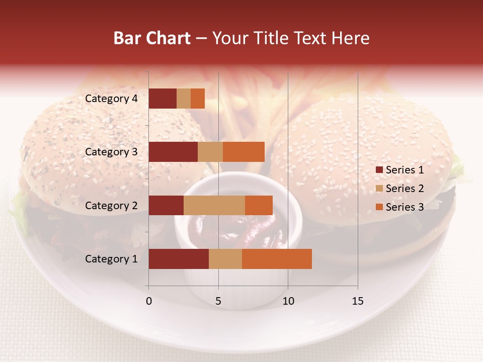 Burger Junk Drink PowerPoint Template