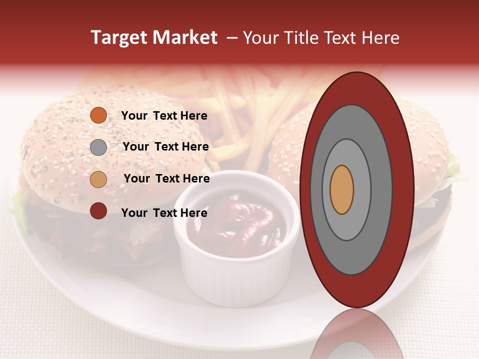 Burger Junk Drink PowerPoint Template