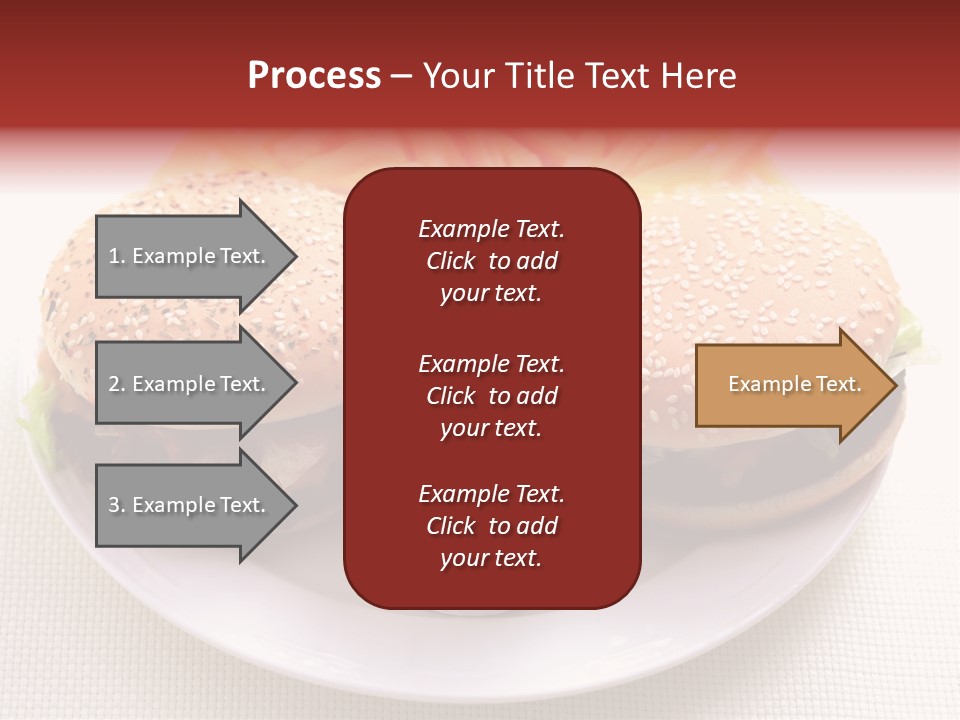 Burger Junk Drink PowerPoint Template