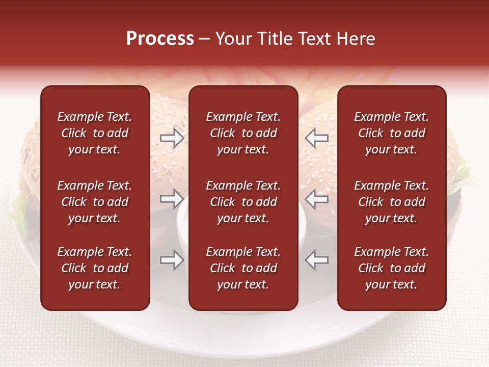 Burger Junk Drink PowerPoint Template