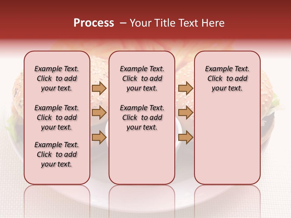 Burger Junk Drink PowerPoint Template