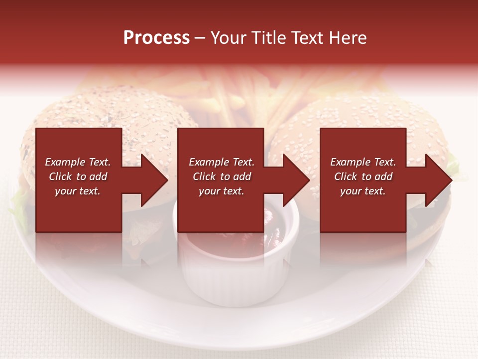 Burger Junk Drink PowerPoint Template