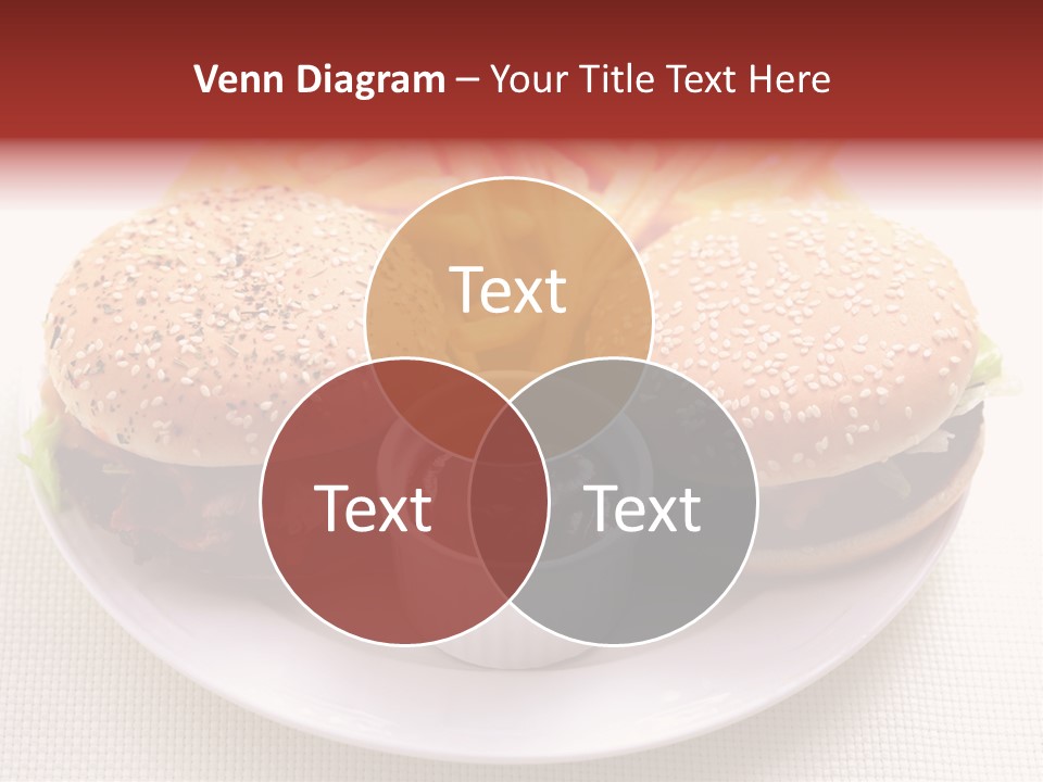 Burger Junk Drink PowerPoint Template
