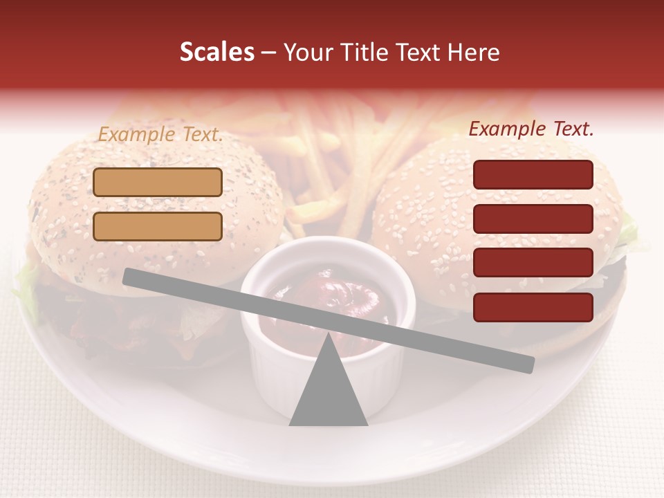 Burger Junk Drink PowerPoint Template