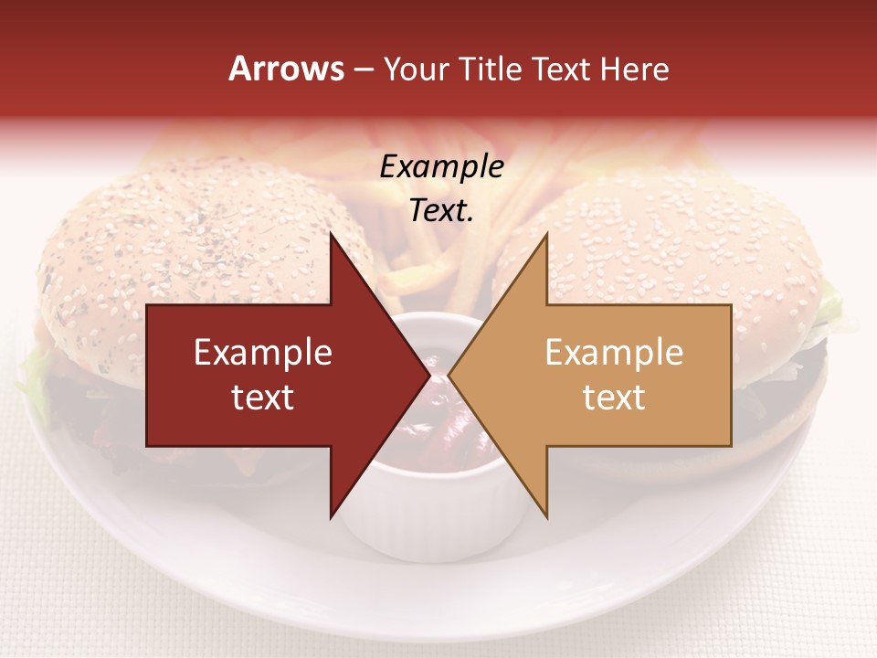 Burger Junk Drink PowerPoint Template