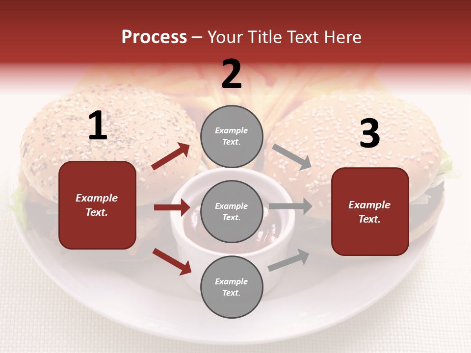 Burger Junk Drink PowerPoint Template