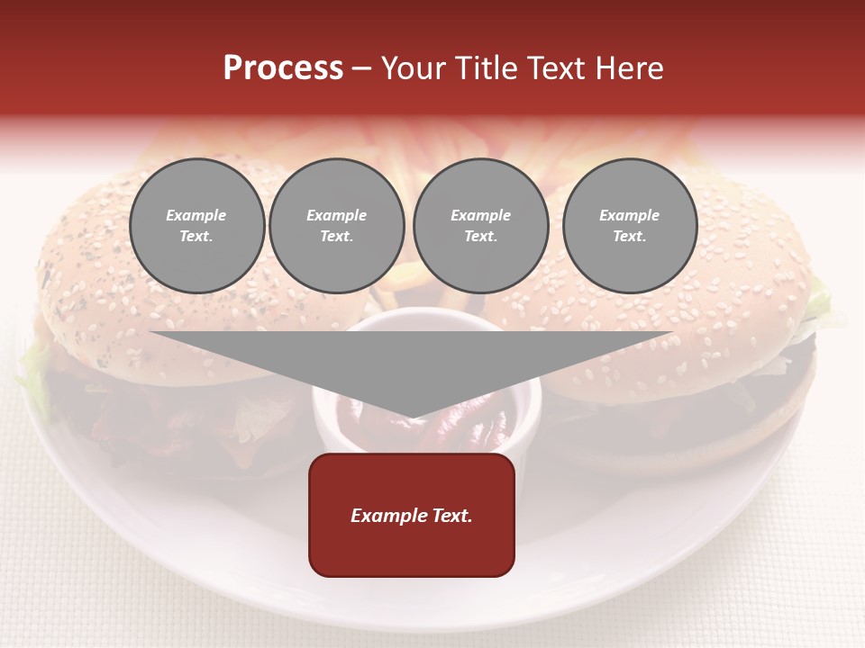 Burger Junk Drink PowerPoint Template
