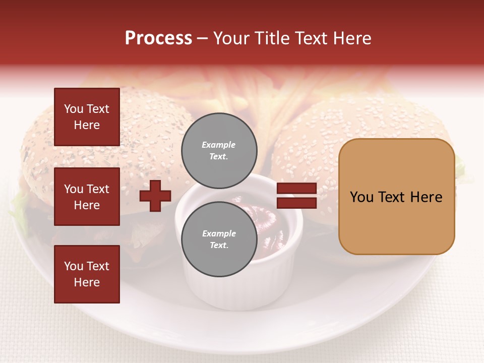 Burger Junk Drink PowerPoint Template