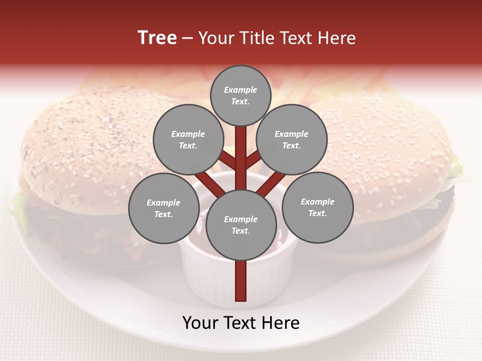 Burger Junk Drink PowerPoint Template