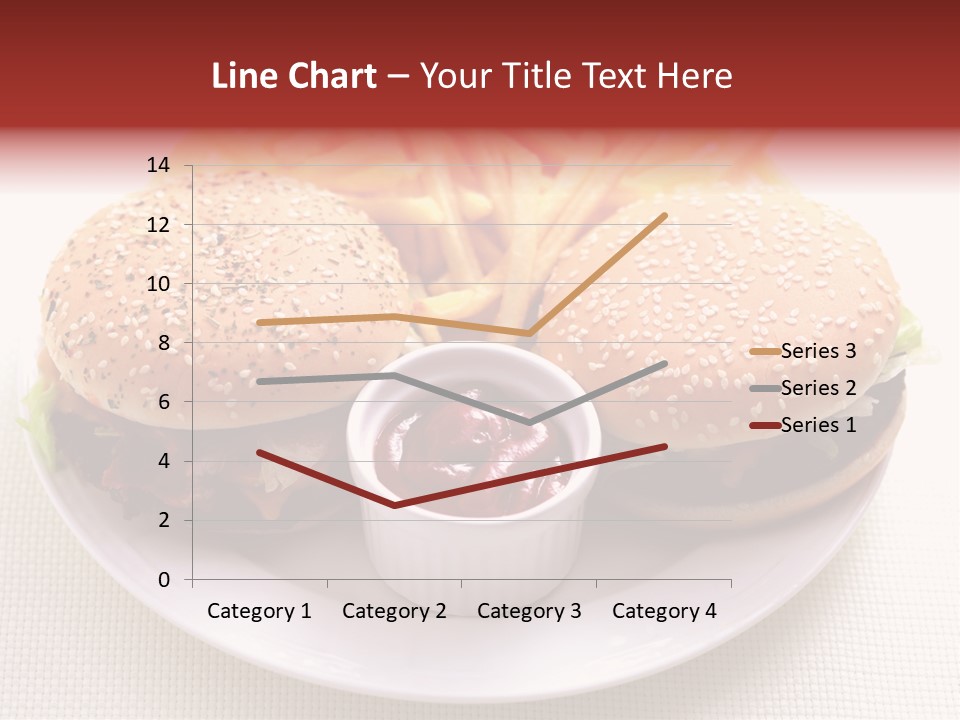 Burger Junk Drink PowerPoint Template