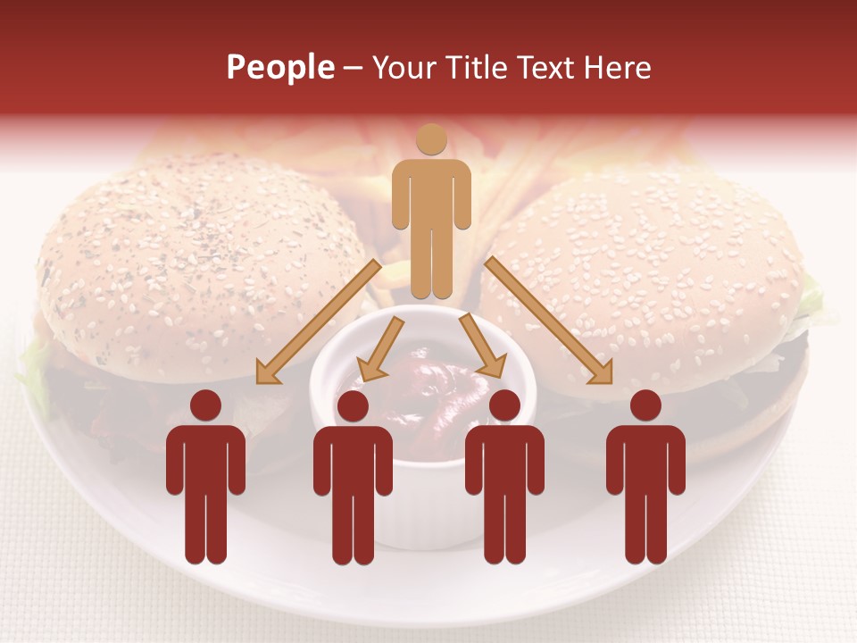 Burger Junk Drink PowerPoint Template