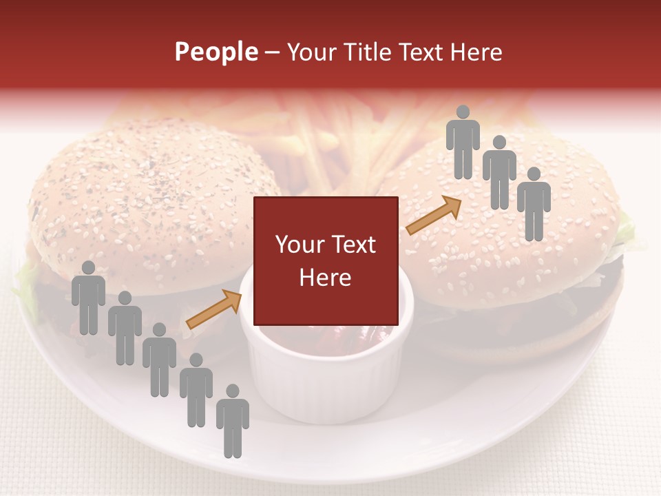 Burger Junk Drink PowerPoint Template