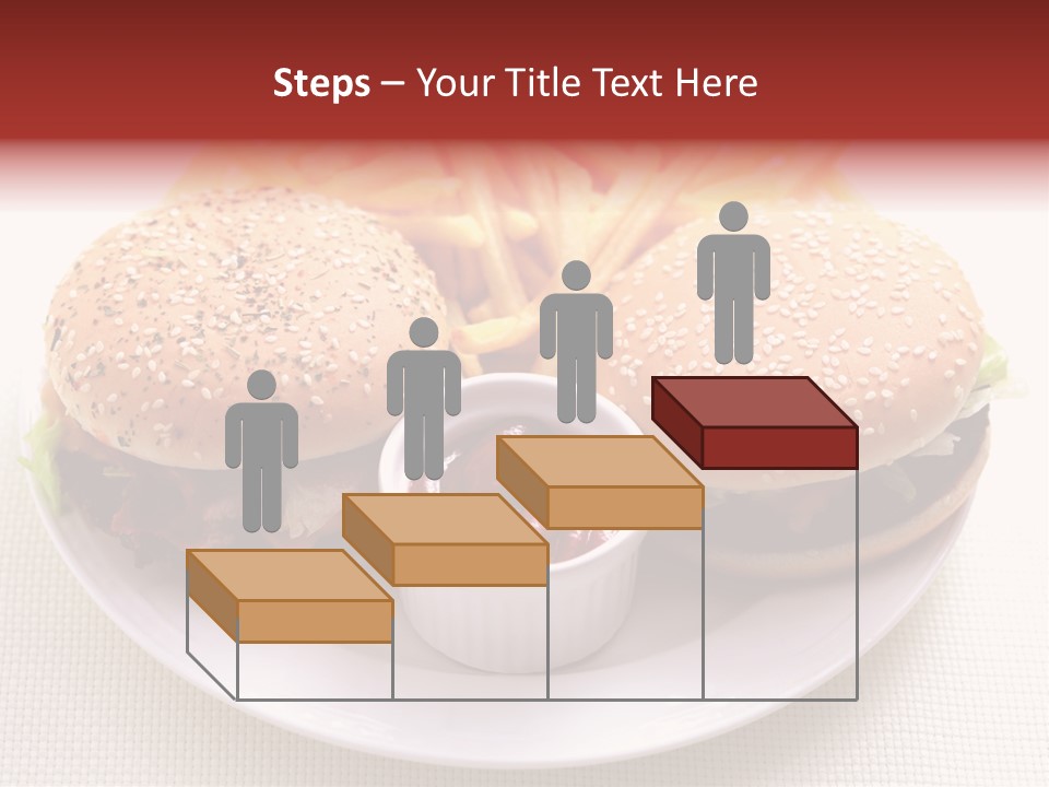 Burger Junk Drink PowerPoint Template