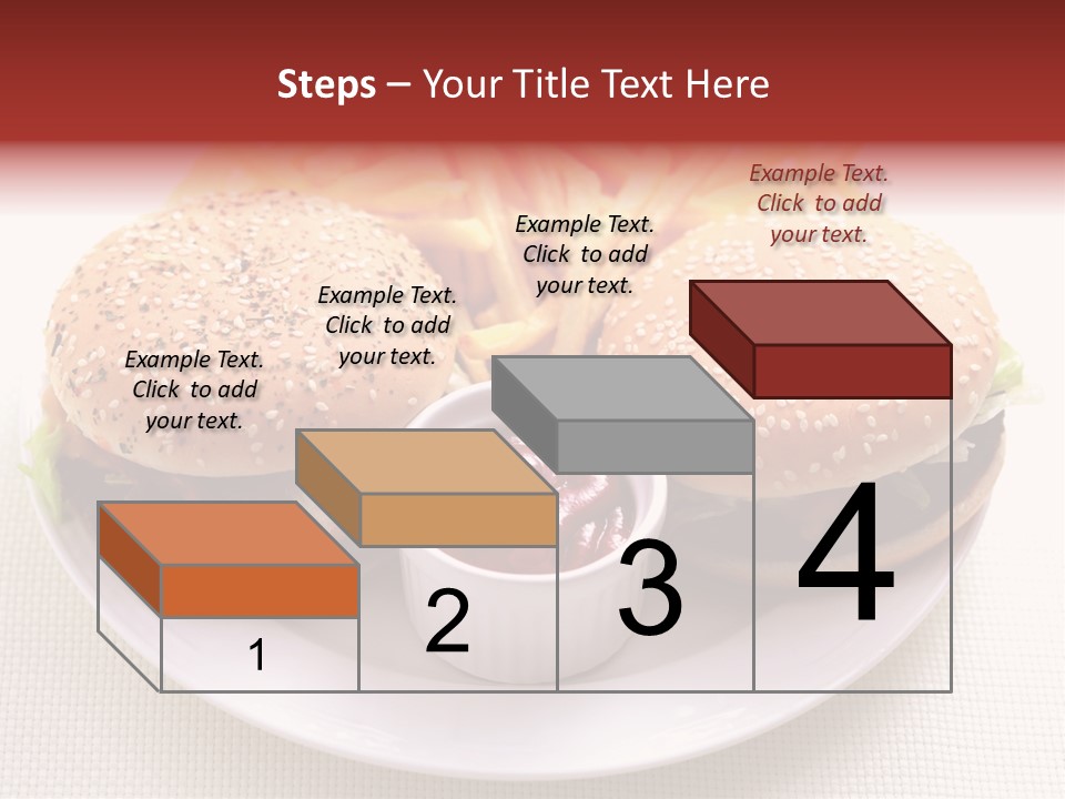 Burger Junk Drink PowerPoint Template