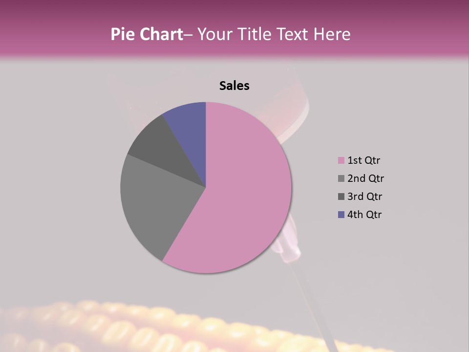 Cob Crop Red PowerPoint Template