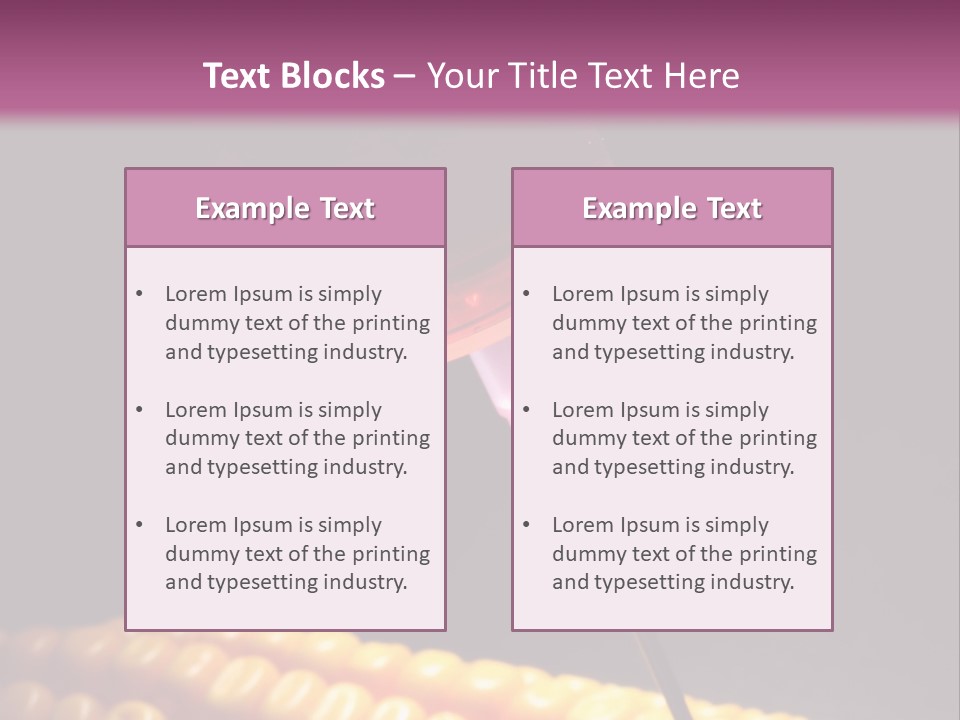 Cob Crop Red PowerPoint Template