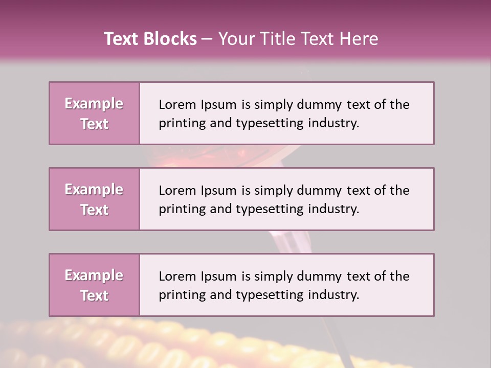 Cob Crop Red PowerPoint Template