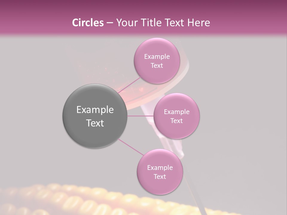 Cob Crop Red PowerPoint Template