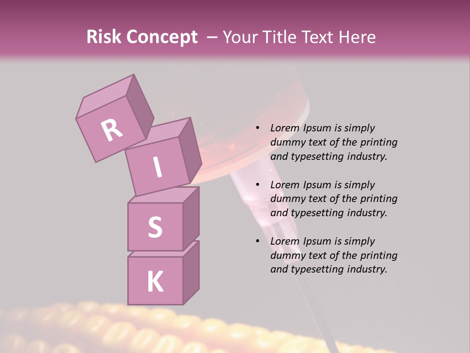 Cob Crop Red PowerPoint Template