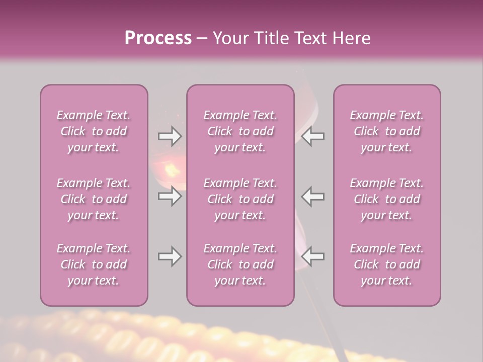 Cob Crop Red PowerPoint Template