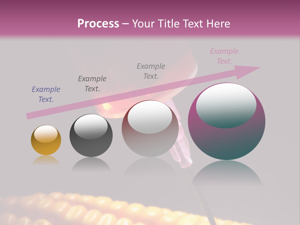 Cob Crop Red PowerPoint Template