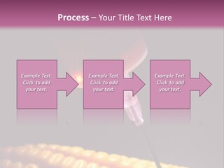 Cob Crop Red PowerPoint Template