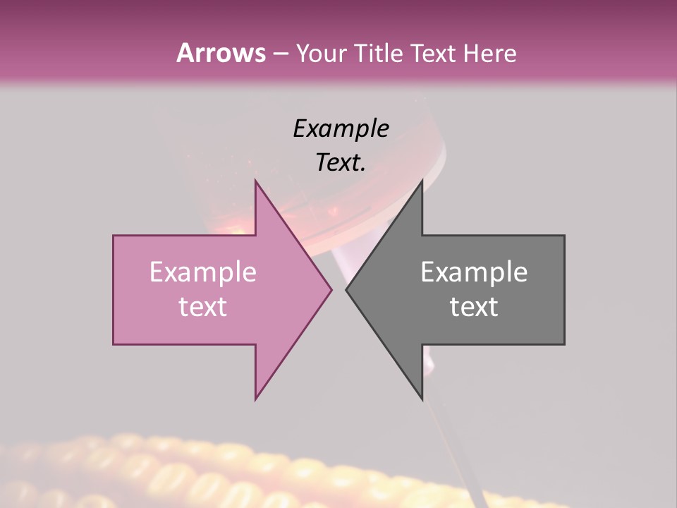 Cob Crop Red PowerPoint Template