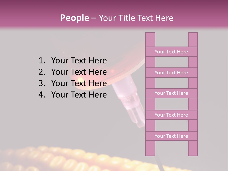 Cob Crop Red PowerPoint Template