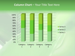 A Green Plant Powerpoint Template Is Shown PowerPoint Template