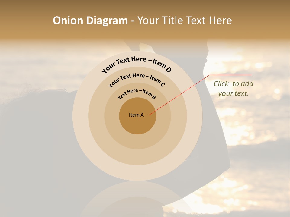 A Woman Holding Up A Shell In Front Of The Ocean PowerPoint Template