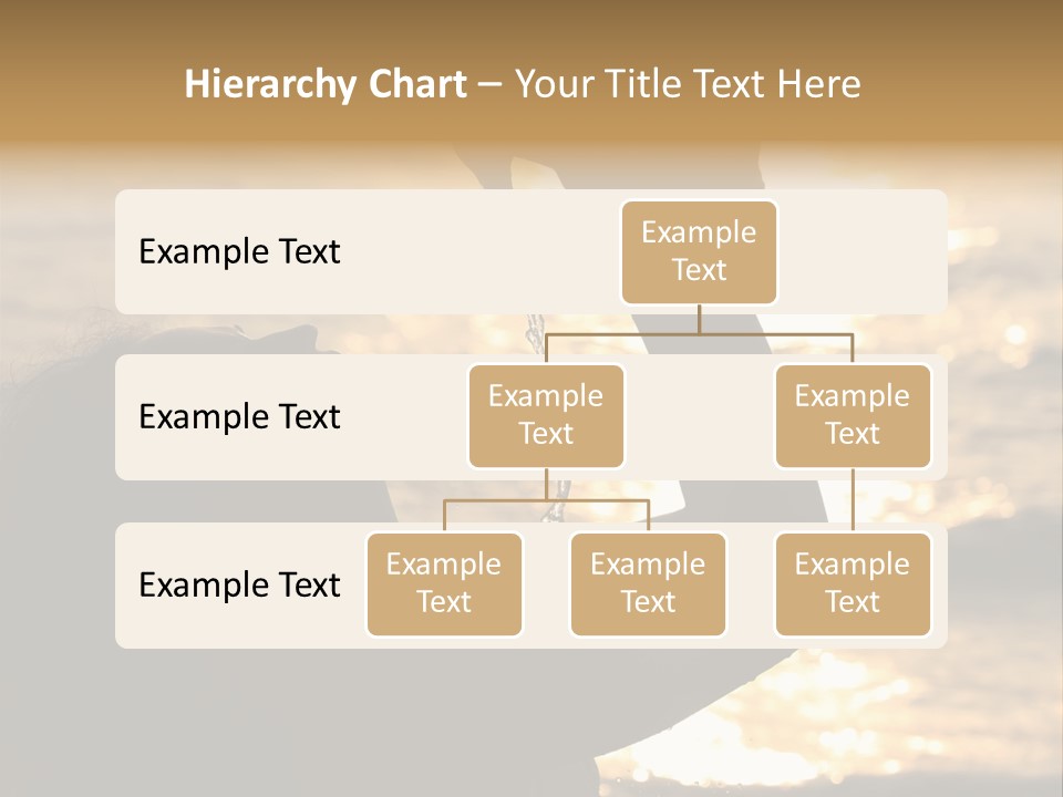 A Woman Holding Up A Shell In Front Of The Ocean PowerPoint Template