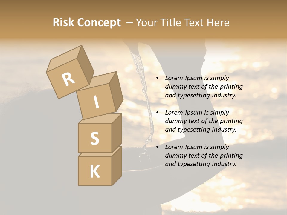 A Woman Holding Up A Shell In Front Of The Ocean PowerPoint Template