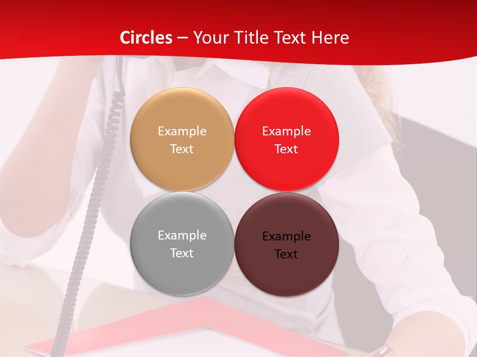 Champion Caucasian Fitness PowerPoint Template