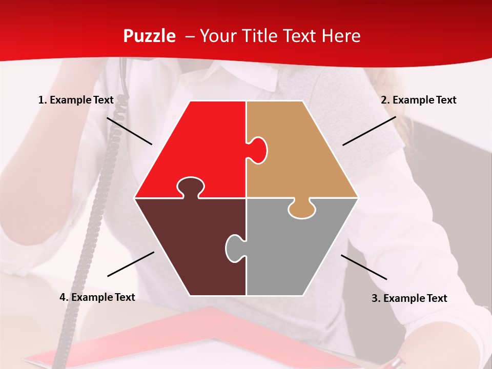 Champion Caucasian Fitness PowerPoint Template